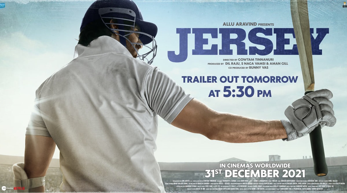 Alfabet vee Overtekenen Shahid Kapoor shares Jersey's trailer release date: 'We have waited to  share this emotion with you for 2 years' | Entertainment News,The Indian  Express