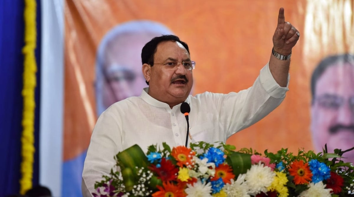 JP Nadda, JP Nadda Goa, JP Nadda Goa speech, Goa elections, JP Nadda in Goa, indian express news