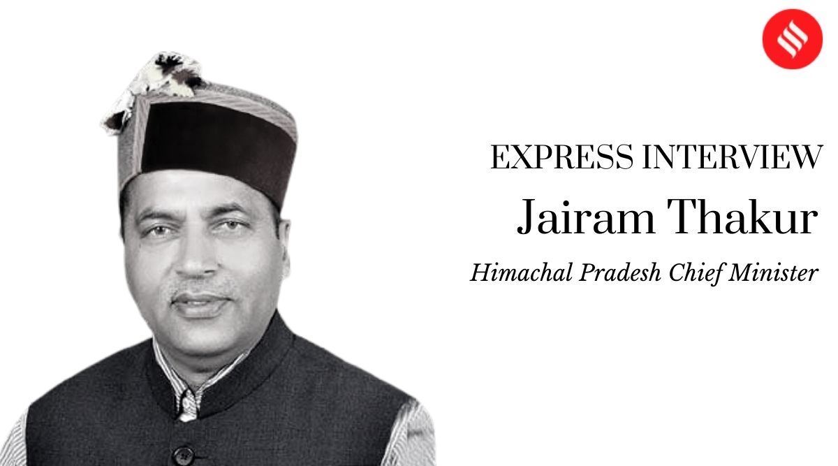 Jai Ram Thakur, Jai Ram Thakur interview, Himachal Pradesh, BJP, Himachal govt, PM Modi, BJP in Himachal, Indian express, Indian express news