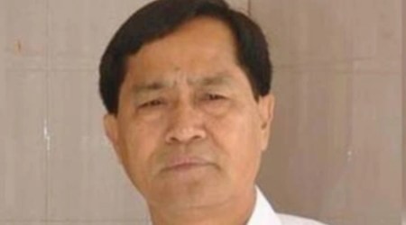  Tripura CPI(M) secretary Jitendra Chaudhury (File)