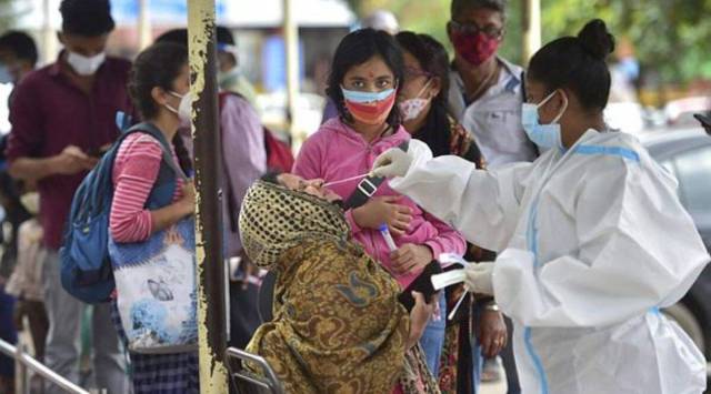 As per the revised targets, a daily increase of 5,000 tests will be in effect in the Bengaluru municipal area (BBMP), while a total of 15,0000 tests have been increased from across other districts. (PTI)