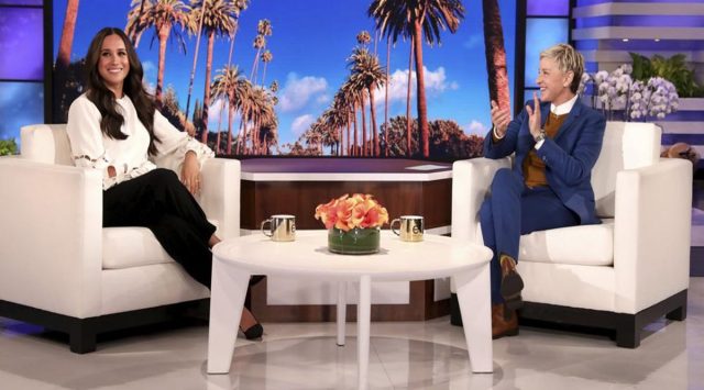 Meghan Markle and Ellen DeGeneres