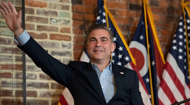 Mike Carey won an open US House seat. (File/AP)