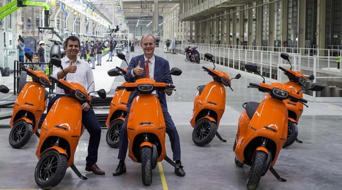 Ola Electric manufactures 9 customised Ola S1 Pro scooters for the Netherlands embassy | India News,The Indian Express