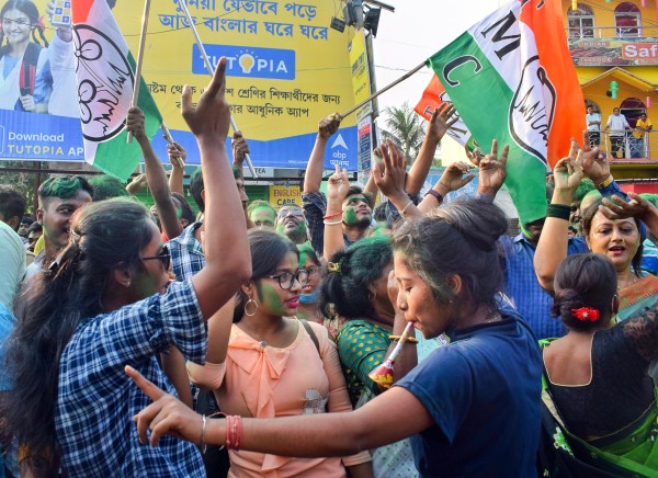 TMC lead in Santipur bypolls