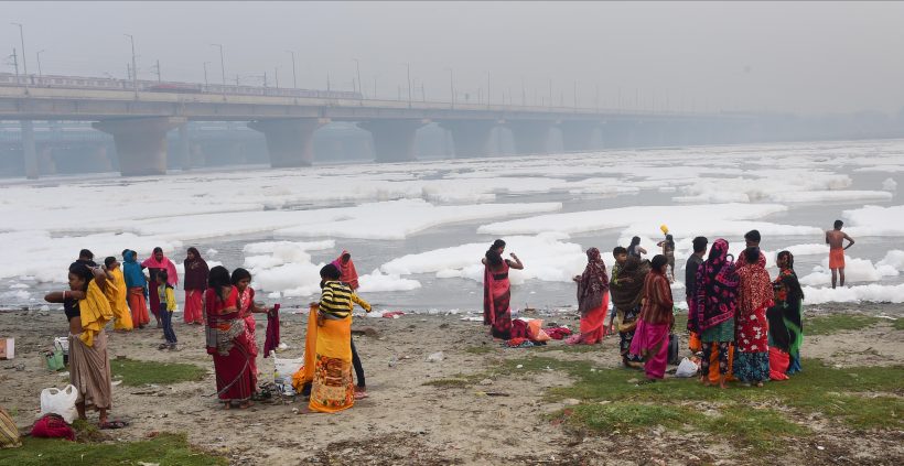 Chhath puja, politics take off in Delhi