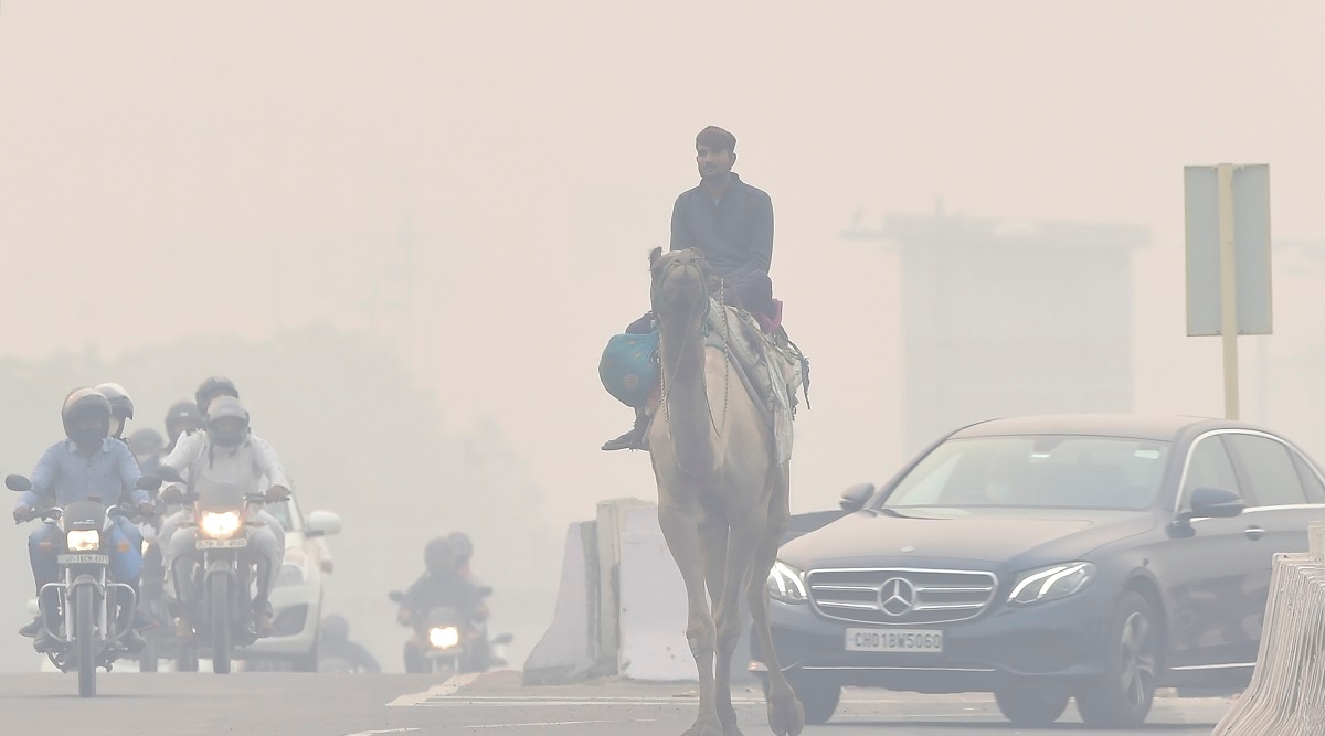 At the 13 air pollution hotspots in Delhi, water spraying systems of the fire brigade will be deployed in addition to the water sprinkling systems already in place. (PTI photo)