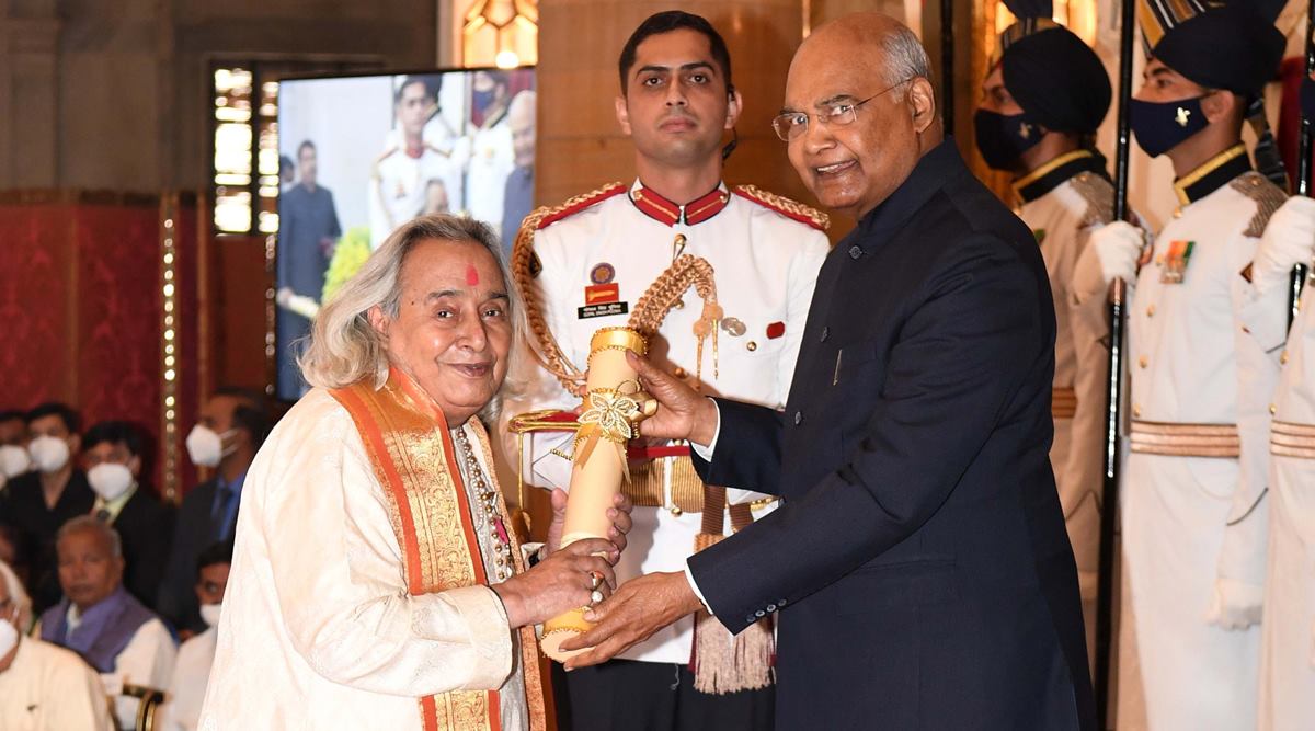 Hindustani classical singer Pandit Chhannulal Mishra, Pandit Chhannulal Mishra, Pandit Chhannulal Mishra Padma Vibhushan, Padma Awards, indian express news
