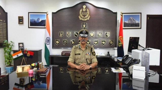BSF director general (DG) Pankaj Kumar Singh. (ANI)