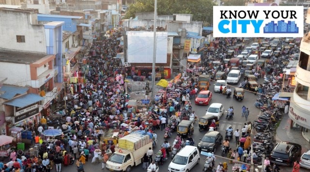 Pimpri Chowk: Over the years, Pimpri has become a trading hub with its specialised wholesale and retail markets. (Express Photo)
