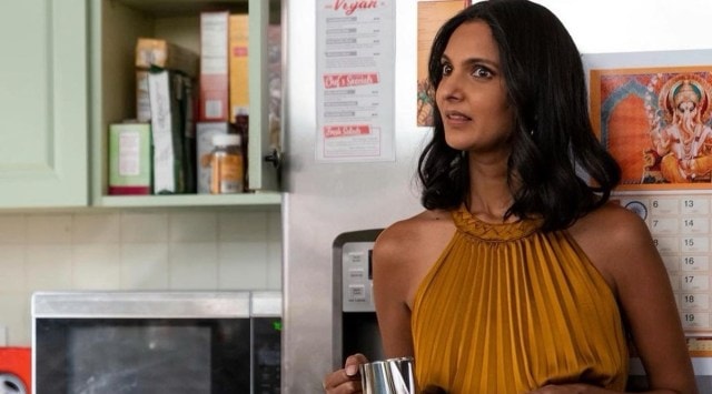 Poorna Jagannathan stars in the Netflix show 'Never have I ever'. (Source: Poorna Jagannathan/Instagram)