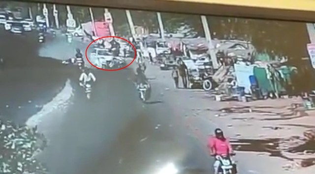 One dead, 8 injured as speeding car mows down bikers, crashes into huts ...