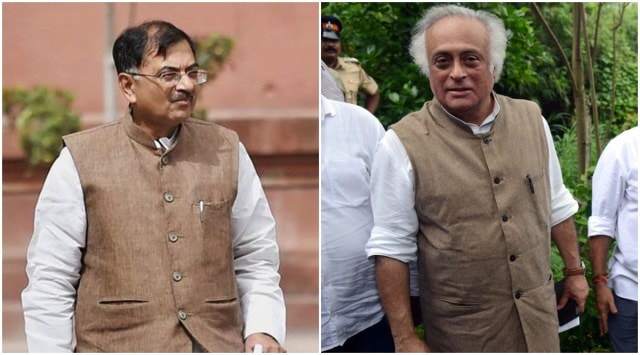 Jairam Ramesh (right) has objected to the appointment of ex-BJP MP Tarun Vijay as the chairperson of the National Monuments Authority. (File Photos) 