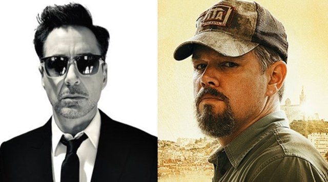 Robert Downey Jr and Matt Damon