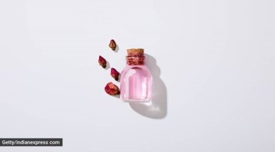 Rose water, kewra water