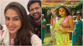 sara ali khan with vicky kaushal