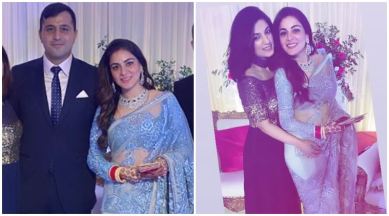 Shraddha Arya reception photos