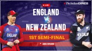 ENG Vs NZ Semi Final Live Score T20 World Cup 2021 Morgan Vs 