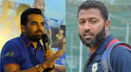 zahher khan, wasim jaffer. cricket, india cricket
