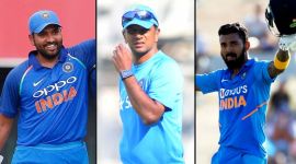 Rohit Sharma, Rahul Dravid and KL Rahul, Rahul Dravid head coach