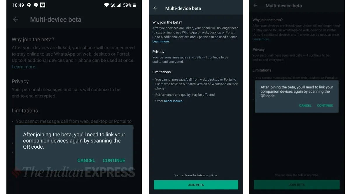 Decimale Mens gewoon WhatsApp launches multi-device feature: How to use web version without phone