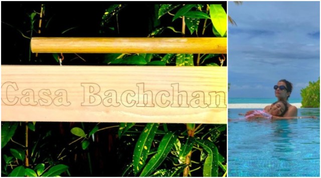 Aishwarya Rai and Abhishek Bachchan are vacationing in the Maldives with daughter Aaradhya Bachchan. (Photo: Aishwarya Rai Bachchan, Abhishek Bachchan/Instagram)