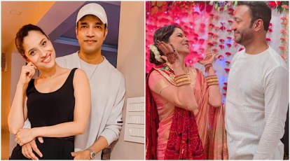 414px x 230px - Paparazzi greets Ankita Lokhande's fiance Vicky Jain as 'jija ji', tease  them about wedding month. Watch video | Entertainment News,The Indian  Express