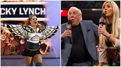 WrestlingWorldCC on X: Becky Lynch responds to Ric Flair https