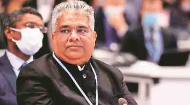 Bhupender Yadav, Glasgow Climate Pact, coal subsidy, COP26 conference, fossil fuel subsidy, climate change conference, indian express news