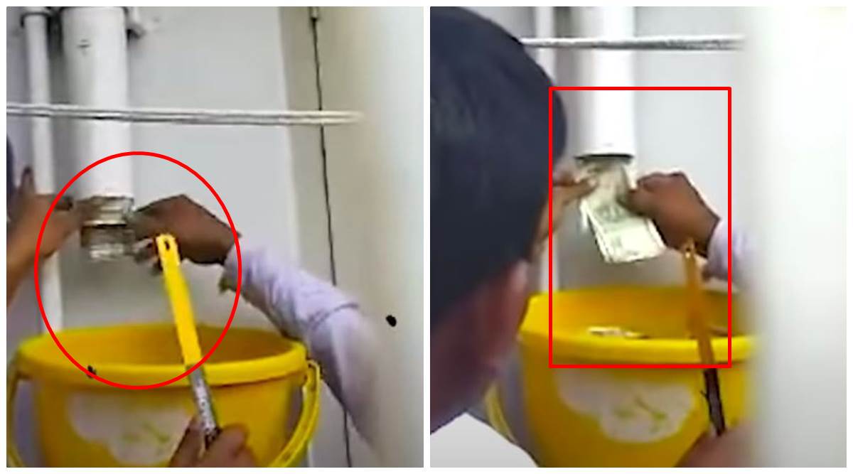 Down the drain Gold ornaments, cash worth Rs 25 lakh seized from pipes