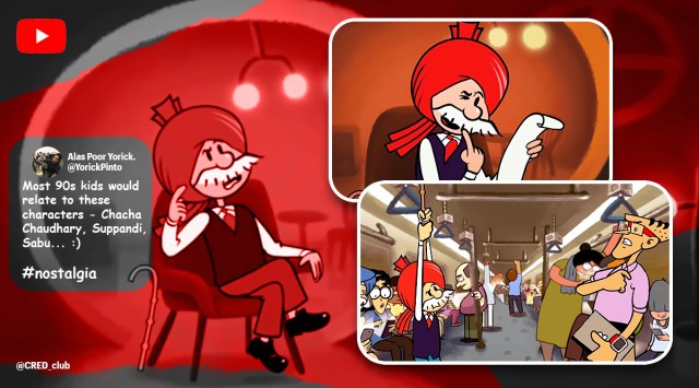 The film starts with Chacha Chaudhary making some 'unbelievable' claims such as technologies like mobile cameras and online transaction existed even back in his time.