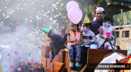 Kids celebrate Children’s Day with joyrides, history walk