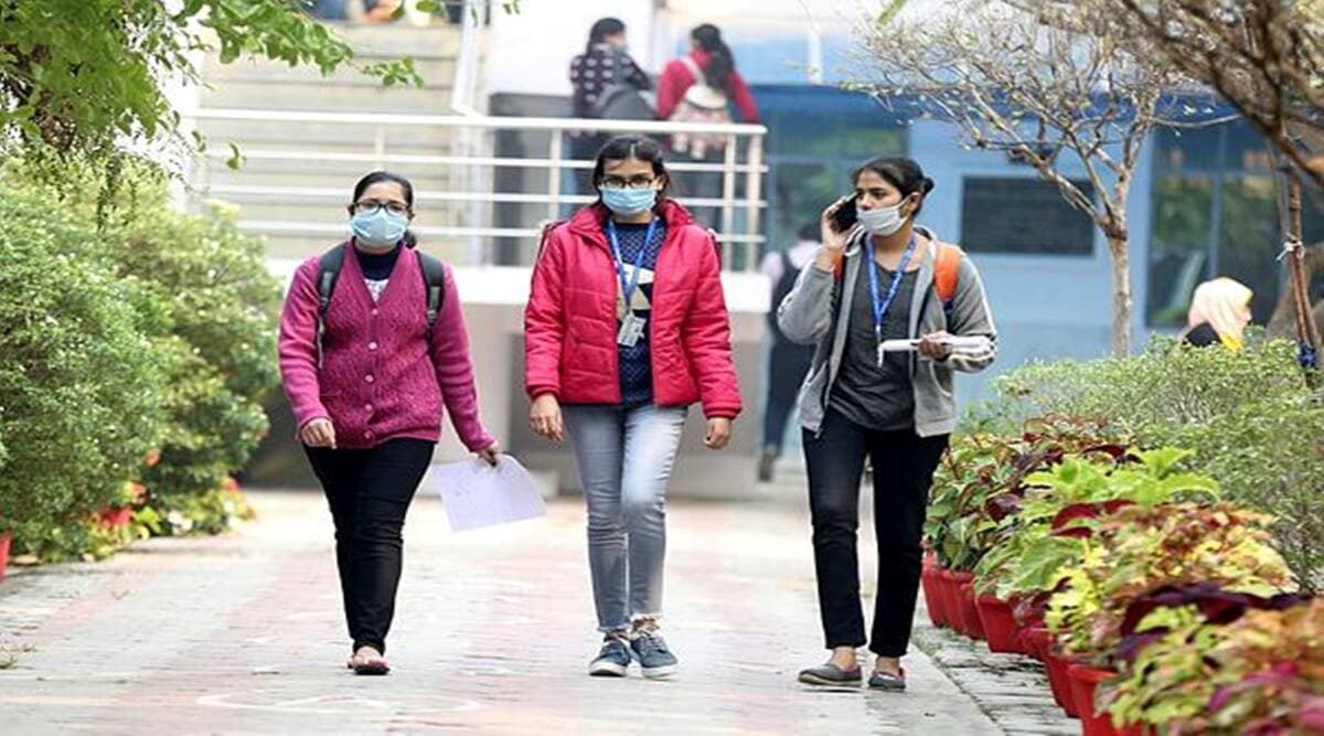 New Alipore College ,Covid vaccines, unvaccinated students, Kolkata, Kolkata news, Indian express, Indian express news