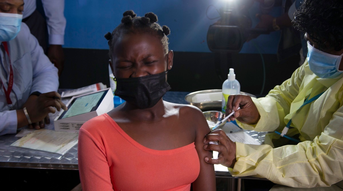 A new Covid-19 variant has been detected in South Africa that scientists say is a concern because of its high number of mutations and rapid spread among young people in Gauteng. (AP/File)