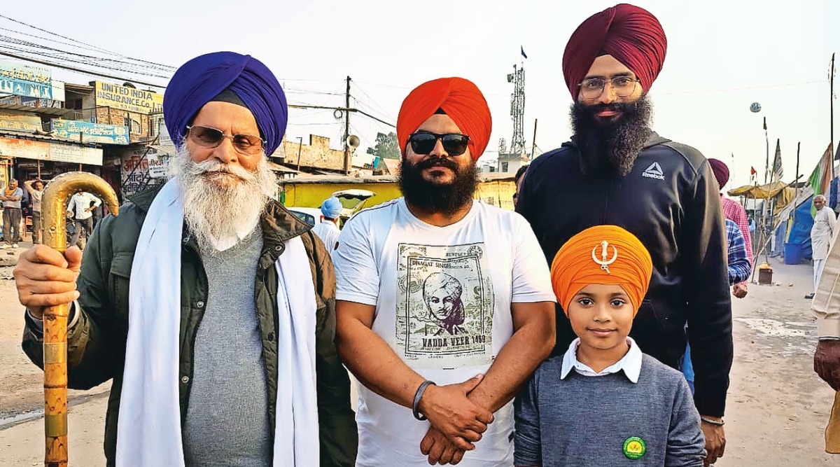 Singhu marks protest year with three generations of one family