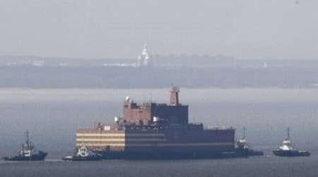 A floating nuclear plant. (File Photo/Representational)