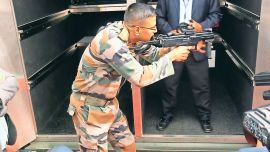 Rashtriya Raksha University, Small Arms, Small weapons, Central Armed Police Forces, Gandhinagar, Gandhinagar news, Gujarat, Gujarat news, Indian Express, India news, current affairs, Indian Express News Service, Express News Service, Express News, Indian Express India News