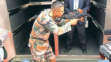 Rashtriya Raksha University, Small Arms, Small weapons, Central Armed Police Forces, Gandhinagar, Gandhinagar news, Gujarat, Gujarat news, Indian Express, India news, current affairs, Indian Express News Service, Express News Service, Express News, Indian Express India News