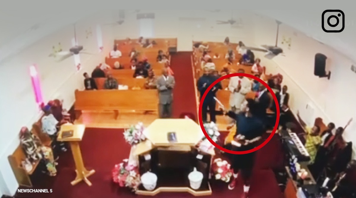 ‘Real Hero’: Pastor Tackles Man Waving Gun During Church Service, Pins ...