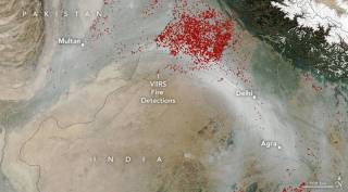 Indian fire NASA