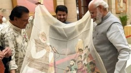 Biren Kumar Basak, Biren Kumar Basak news, who is Biren Kumar Basak, jamdani weaving, Modi news, PM Modi news, indianexpress.com, indianexpress,