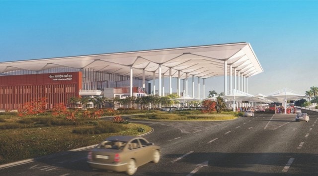 Proposed design of the Noida international airport, Jewar.