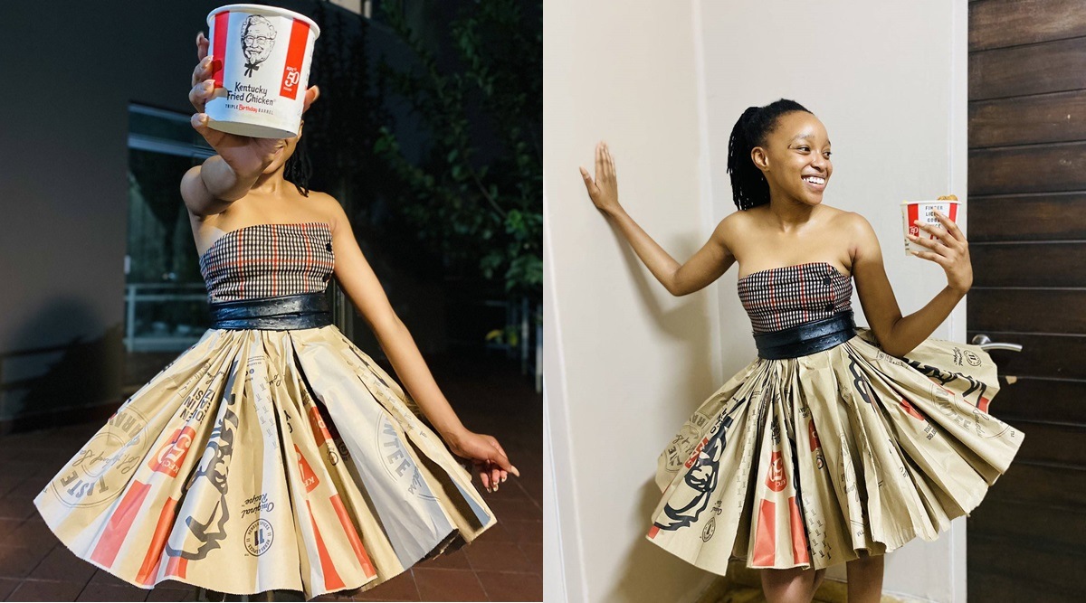 We were never ready': Fast food giant reacts after girl makes frock dress  out of recycled packaging | Fashion News - The Indian Express