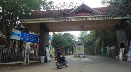 Mahatma Gandhi University entrance in Kottayam. (Source: Wikipedia)
