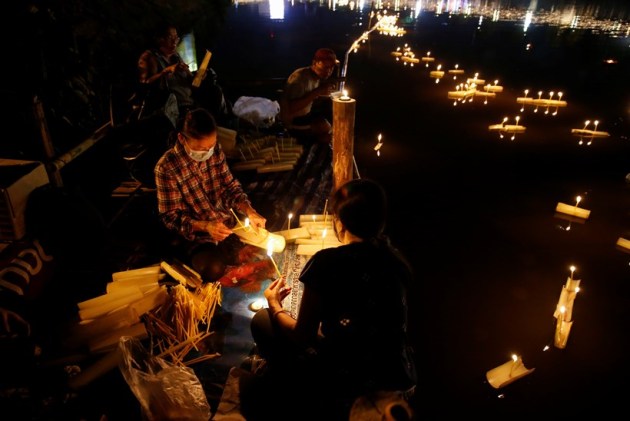 Thailand's floating basket festival