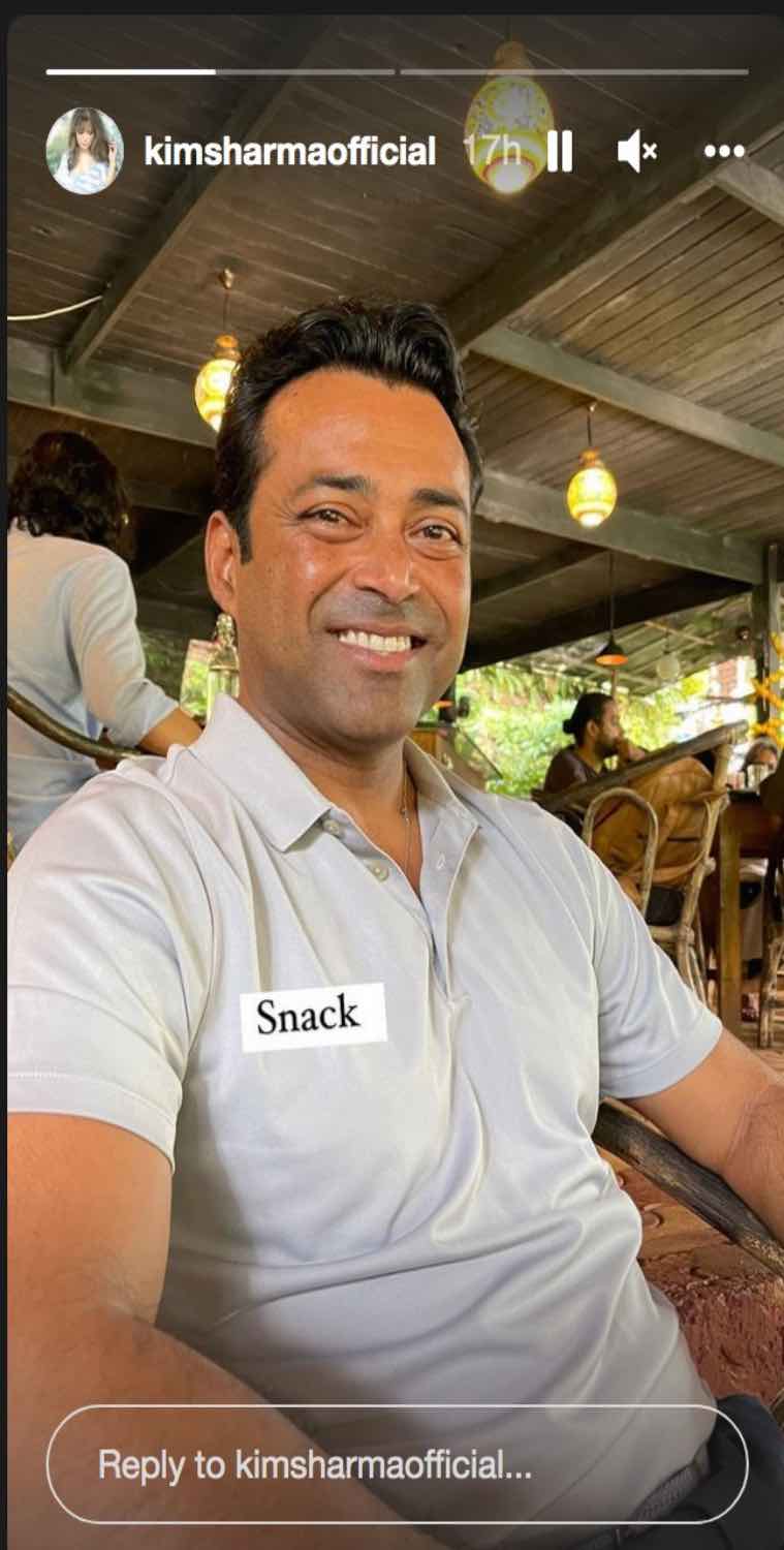 759px x 1500px - Kim Sharma is all heart for Leander Paes in latest photos, calls him  'snack' | Entertainment News,The Indian Express