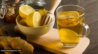 lemon ginger drink