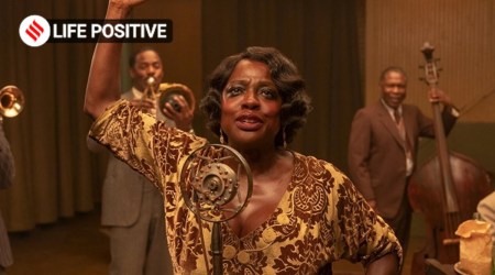 Actor Viola Davis in a still from Ma Rainey's Black Bottom. (Source: Netflix)