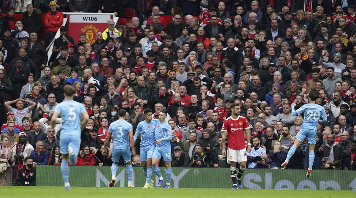 More Old Trafford misery for Man United with 2-0 loss to Manchester City | Sports News,The Indian Express
