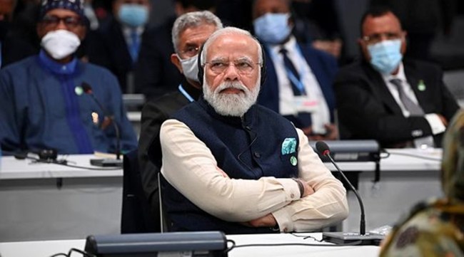 modi glasgow india climate change conference israel pm